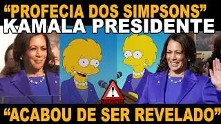 Profecia dos SIMPSONS - Kamala será eleita PRESIDENTE!