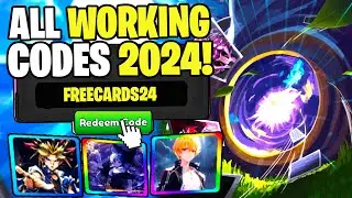 *NEW* ALL WORKING CODES FOR ANIME CARD BATTLE IN 2024! ROBLOX ANIME CARD BATTLE CODES