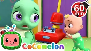 JJ's Clean Up Vacuum Song! | CoComelon | BRAND NEW JJ's Animal Time | Animals for Kids | Sing Along