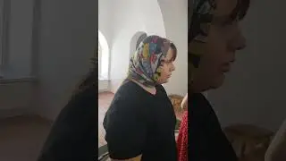 Благодарственный молебен. Фрагмент.
