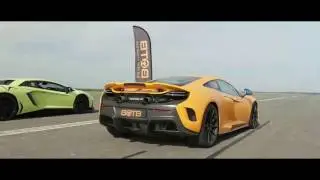 McLaren 675LT vs Lamborghini Aventador SV