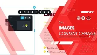 24: Change Images for the image element and columns' background. 🔹 WordPress Starter Course 2023