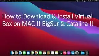 How to Download & Install Virtual Box on Mac !! Big Sur !! Create Windows 10 Virtual Machine on Mac!