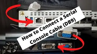 How to Connect a Serial Console Cable