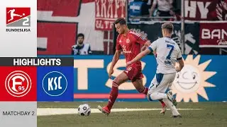 Fortuna Düsseldorf - Karlsruher 0-0 | Zusammenfassung | 2 Bundesliga 2024-25 | düsseldorf karlsruher