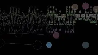 David Borden - The Continuing Story of Counterpoint, Parts 1-3 (animated graphical score)