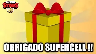 GANHEI UM PRESENTE DA SUPERCELL !! - BRAWL STARS