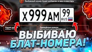 ЛОВЛЮ БЛАТНЫЕ НОМЕРА в БЛЕК РАША - ОХОТА на ДОРОГИЕ НОМЕРА на МАШИНЫ в BLACK RUSSIA