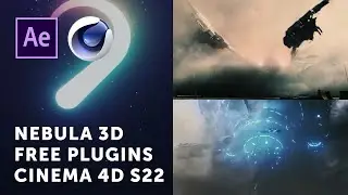 Nebula 3D, Cinema 4D S22, and Free Plugins for After Effects