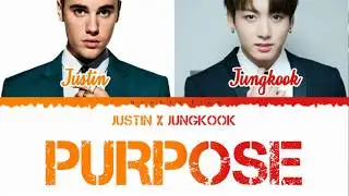 JUSTIN BIEBER feat. BTS JUNGKOOK - Purpose [Indo/Eng/가사] | Lirik Terjemahan Indonesia
