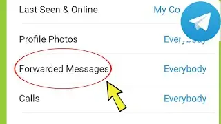 Telegram Forwarded Messages Settings