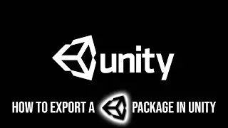 UNITY || How to export a package in unity