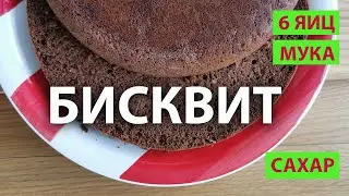 Удачный бисквит из трех ингредиентов в мультиварке