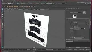 How to import an image plane in Maya to trace a blueprint with geometry