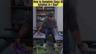 How to Complete Class 10 Syllabus in 1 Day?? 