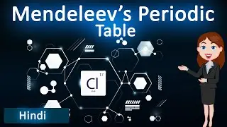 Mendeleev's periodic table || 3D animated explanation || class 10th&12th chemistry ||