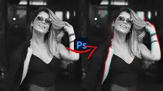 RGB Split Effect - Photoshop Short Tutorial
