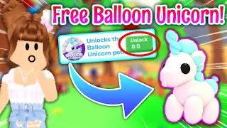 How to Get *FREE* BALLOON UNICORN!🤩🎪in Adopt Me Summer State Fair 2024 | Balloon Unicorn Giveaway!