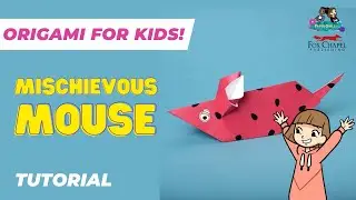 Mischievous Mouse | Easy & Fun Origami for Kids!