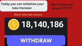 How to withdraw Hamster combat Token withdraw to Binance