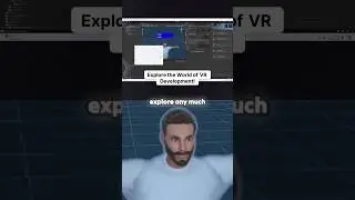 Explore the World of VR Development!🤯#shorts #space #vr #gaming #gamedevelopment #unity #funny