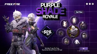 Purple Shade Bundle Return Free Fire 💥| Mystery Shop Discount Event Free Fire | Free Fire New Event