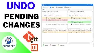 Undo Pending Changes in UiPath GIT