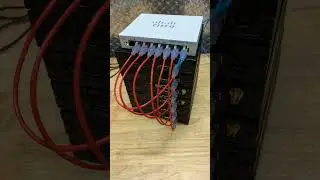 Plugging in all these Computers #shorts #asmr