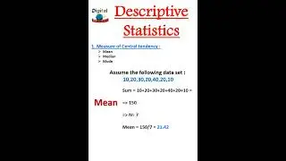 Measure of Central Tendency  