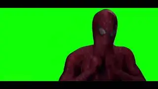 spider web green screen realistic/ Spider-Man running green screen