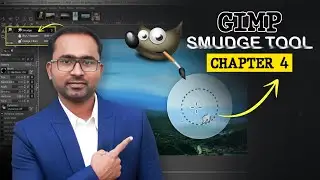 How to Use the Smudge Tool in GIMP? | GIMP Tutorial