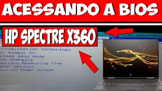 Como Entrar na BIOS do HP SPECTRE X360 - FÁCIL !!!