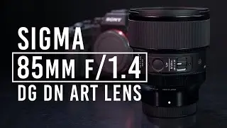 Sigma 85mm f/1.4 DG DN Art Lens: A Fast, Light-Weight Portrait Photography Lens | First Look