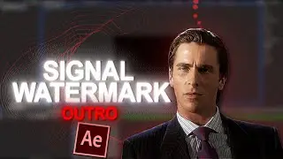 Signal Watermark Outro Tutorial I After Effects