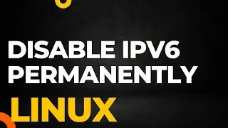 Disable IPv6 permanently in Linux