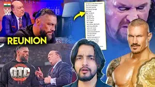 Ye Kaisa REUNION Hai😢... Roman Reigns & Paul Heyman Confirmed, Randy Orton Upset Bash in Berlin 2024