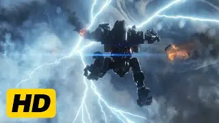 Jay Lo Free Fall in Robot Suit Scene Part 1/2 Atlas Netflis 2024 HD