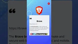 Free Browser ដែលអ្នកមិនគួររំលង - BRAVE Browser 