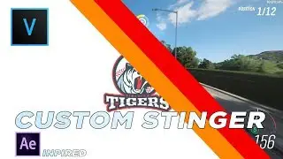 How to Create a Custom Stinger Transition AE Inspired - Tutorial | Sony Vegas Pro