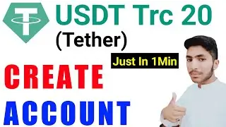 Create TETHER Trc 20 account || usdt Trc 20 account kaise banaye | create usdt account | usdt wallet