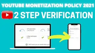 How to turn on 2 step verification on Youtube | 2 Step Verification [CC]