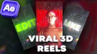 How to make viral 3d reels like Huston Kold (fastest way) | After Effects tutorial