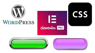 Как поменять цвет кнопки CSS классом на WordPress   Elementor
