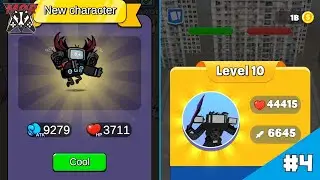 Toilet Monster Strategy Games VS Zombie Evolution Battle Gameplay 4 | Merge Master