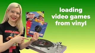 Loading video games from vinyl records | Thompson Twins Adventure Game