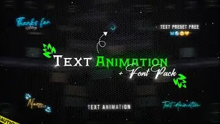 Top 10 Text Animation Preset Alight Motion | Alight Motion Text XML ⚡ ||