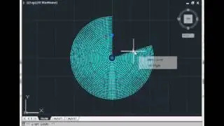 What's new in AutoCAD 2012 - The ARRAY command (Polar and Path) from myCADsite.com