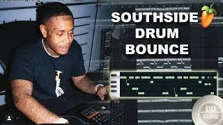 How To Get CRAZY DRUM BOUNCE | Southside, Pyrex Whippa | FL Studio Tutorial