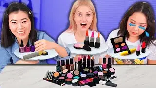 КТО Лучше повторит КОСМЕТИКУ из ПЛАСТИЛИНА,тот её ПОЛУЧИТ 😱Челлендж