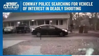 Conway police searching for vehicle of interest in shooting that killed teen